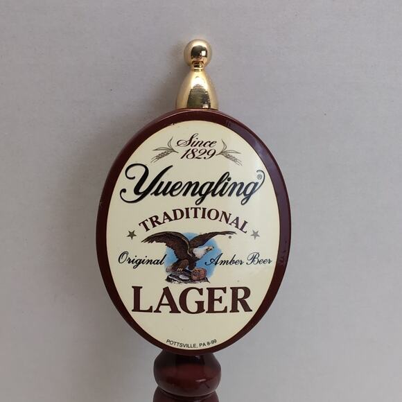 Yuengling Brewery Traditional Lager Beer Bar Tap Handle Keg Pottsville Pa 8-99 - Picture 4 of 13